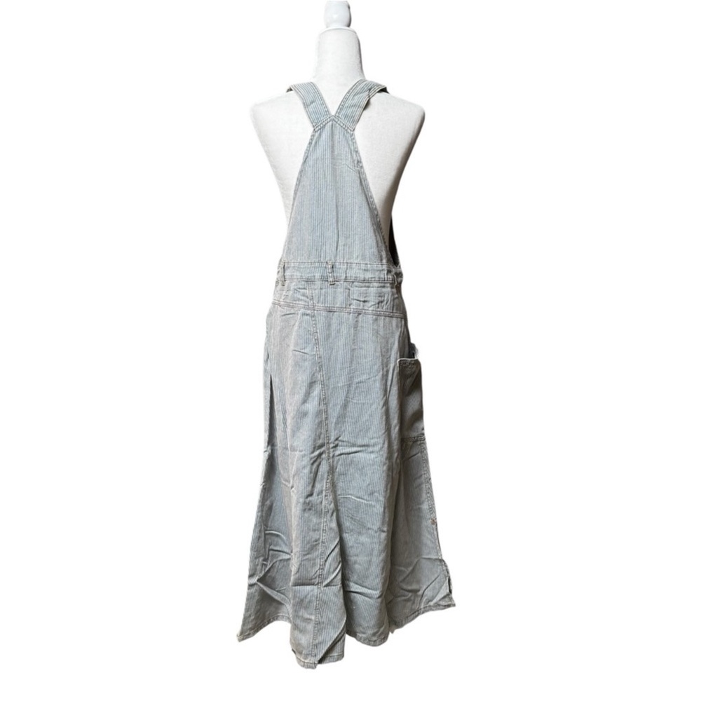 POL Striped Denim Overall Dress NWT - Picture 8 of 8